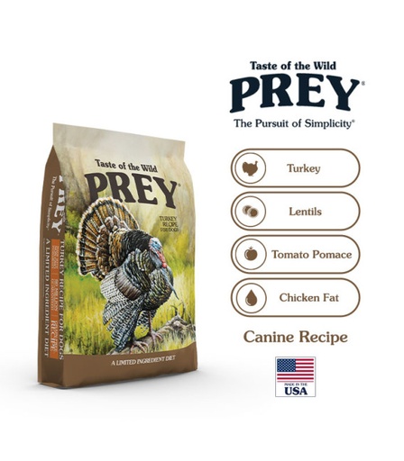 Taste of the Wild Prey Limited Ingredient All Life Stages Turkey Grain-Free Dog Dry Food